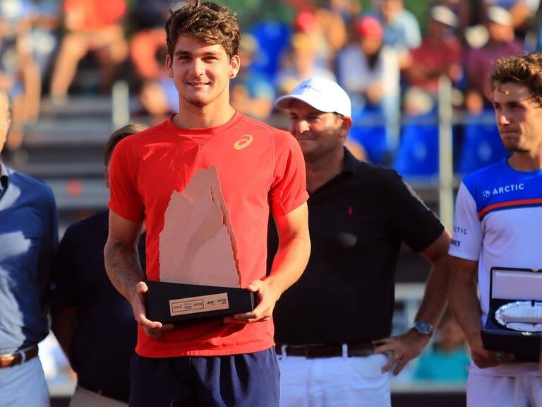 Tenista brasileño Thiago Seyboth Wild se coronó campeón del ATP de Santiago