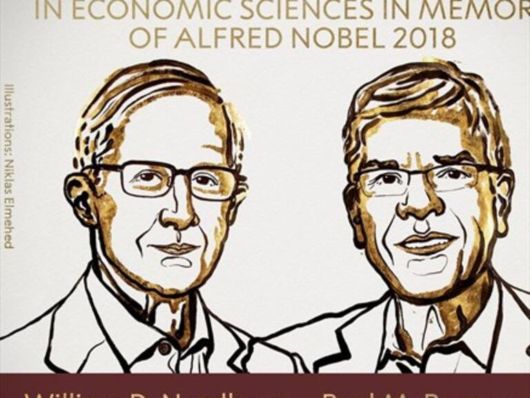William D. Nordhaus y Paul M. Romer son los ganadores del Nobel de Economía