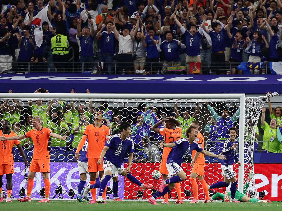 Partidazo en Dallas: Japón rescata un agónico empate ante Países Bajos en el duelo más vibrante del Mundial
