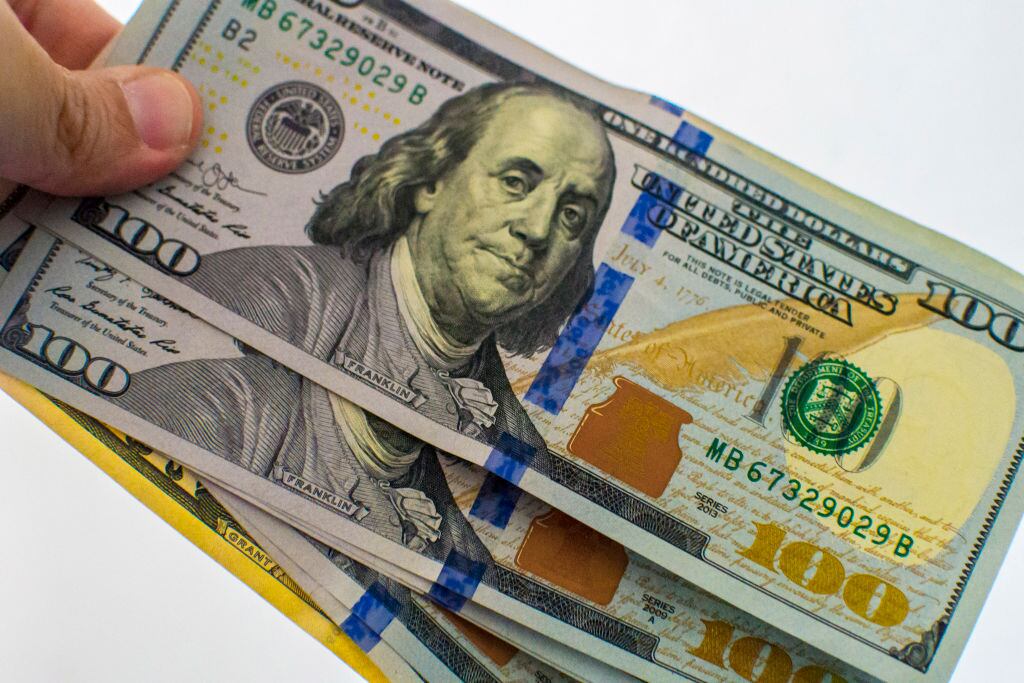 Billetes del dólar de Estados Unidos