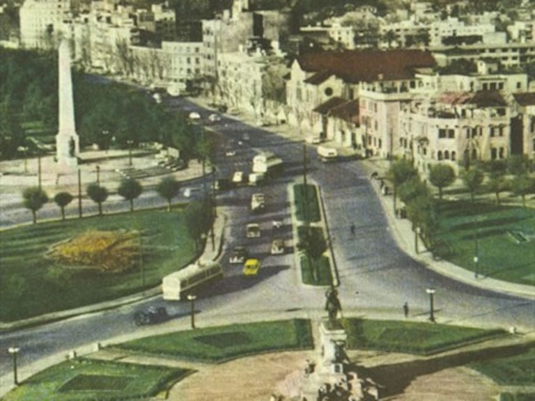 La hipnótica animación que muestra el antes y después de Plaza Italia