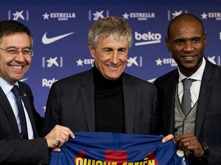 Quique Setién: «Ayer paseaba al lado de vacas, hoy dirijo a los mejores del mundo en Barcelona»