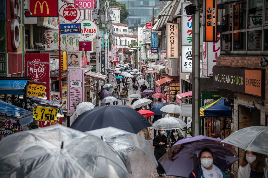La alta densidad población que tiene la capital de Japón