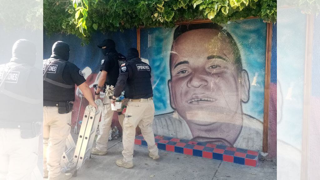 Mausoleo narco, narco animita, 1024x576 jpg ok, la florida, narco cultura,