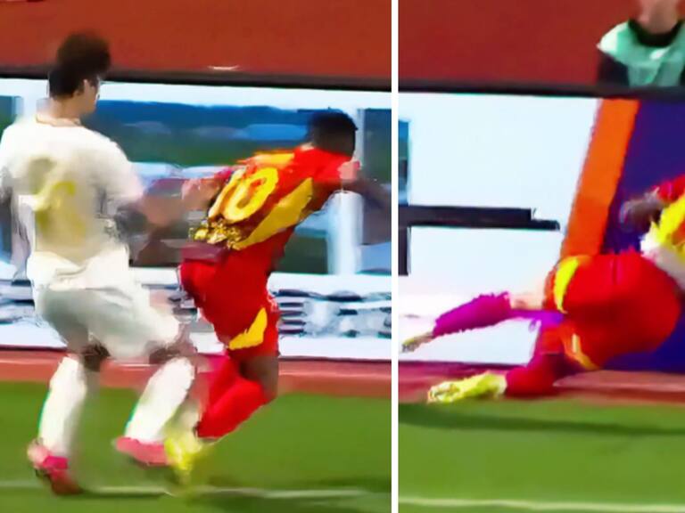 Impacto en el fútbol: jugador se rompe el cuello tras chocar con cartel y podría quedar parapléjico