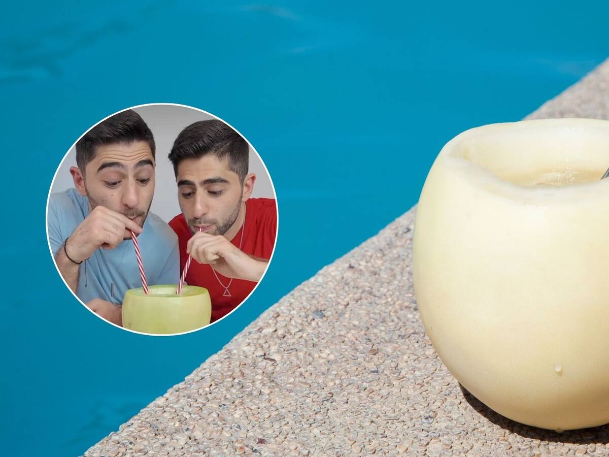 “Está fresco, está delicioso”: influencers extranjeros caen rendidos ante el melón con vino chileno