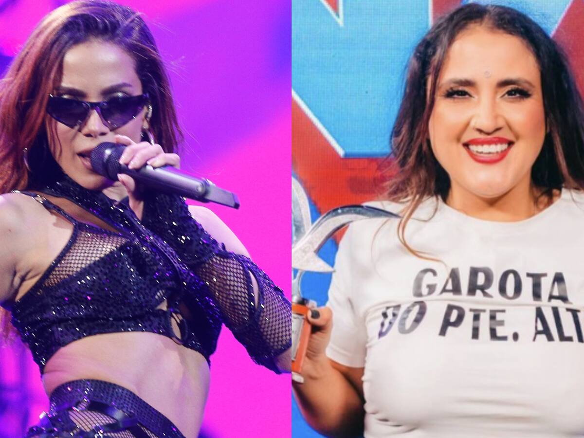 La ‘Garota do Puente Alto’ dijo presente: Pamela Leiva gozó con todo el show de Anitta en Viña 2024 y usó su famosa polera