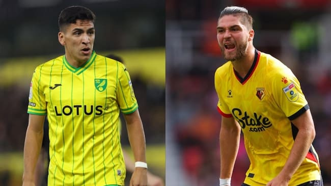 Watford supera al Norwich y Sierralta festeja frente a Marcelino Núñez