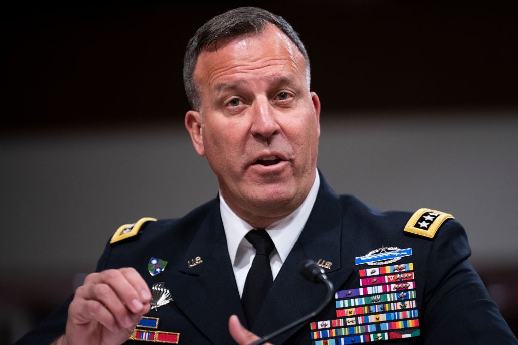 El jefe del Comando Central de las Fuerzas Armadas de EEUU Michael Kurilla