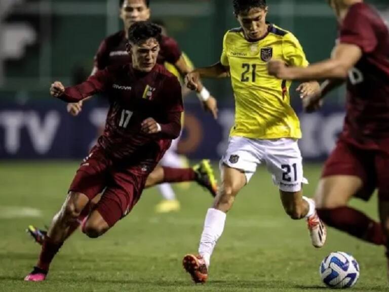Venezuela da la sorpresa derrotando a Ecuador y definirá ante Chile el clasificado al hexagonal final del Sudamericano sub 20