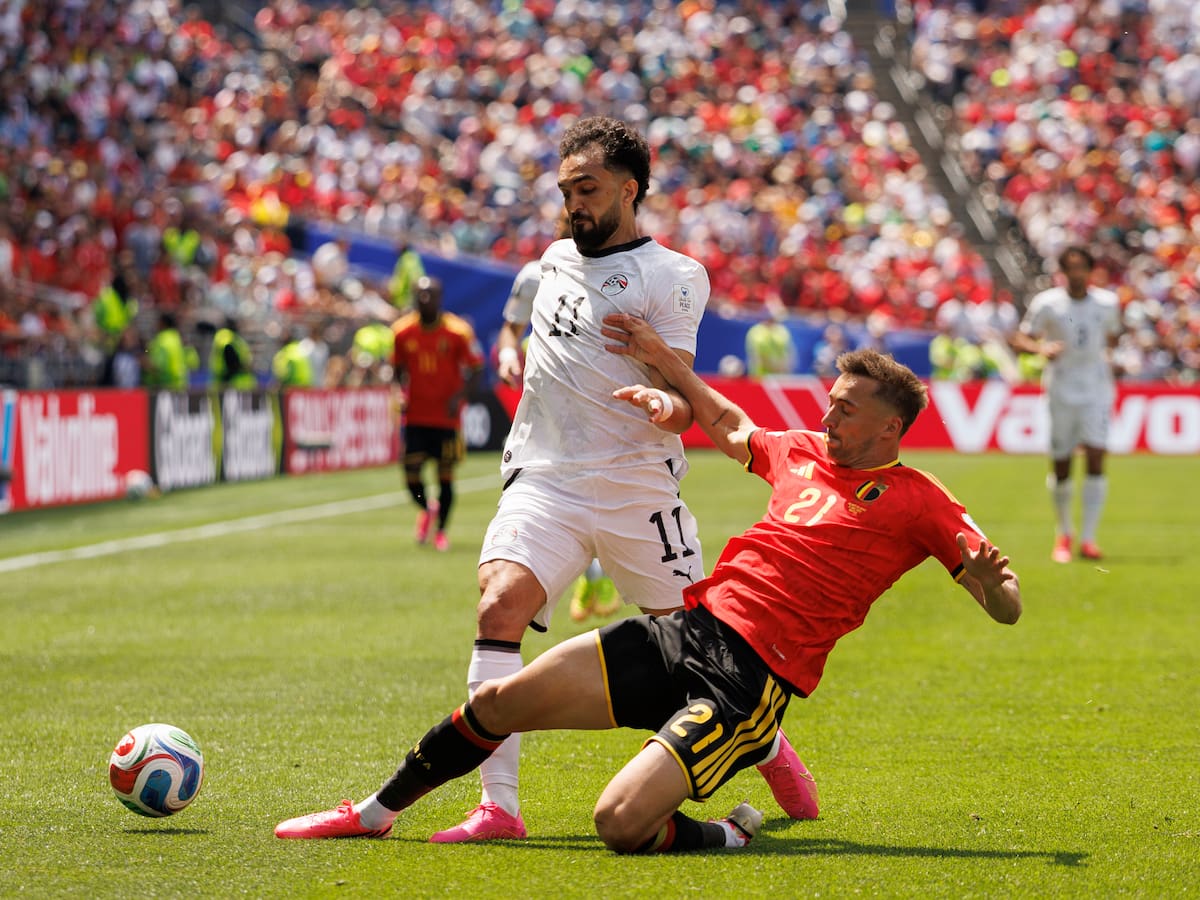 Bélgica empata ante Egipto en su debut por la fase de grupos del Mundial 2026