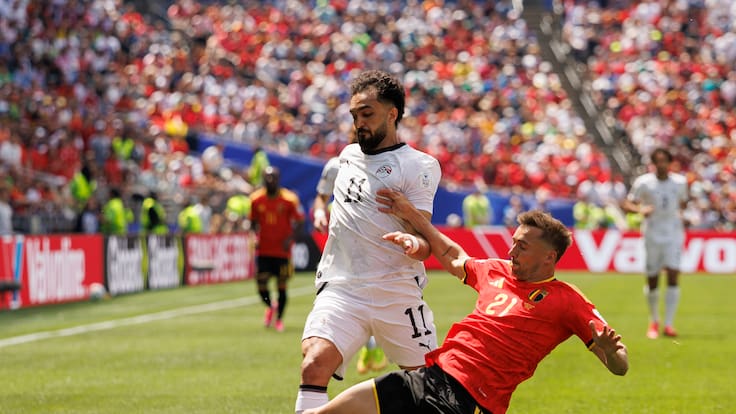 Bélgica empata ante Egipto en su debut por la fase de grupos del Mundial 2026