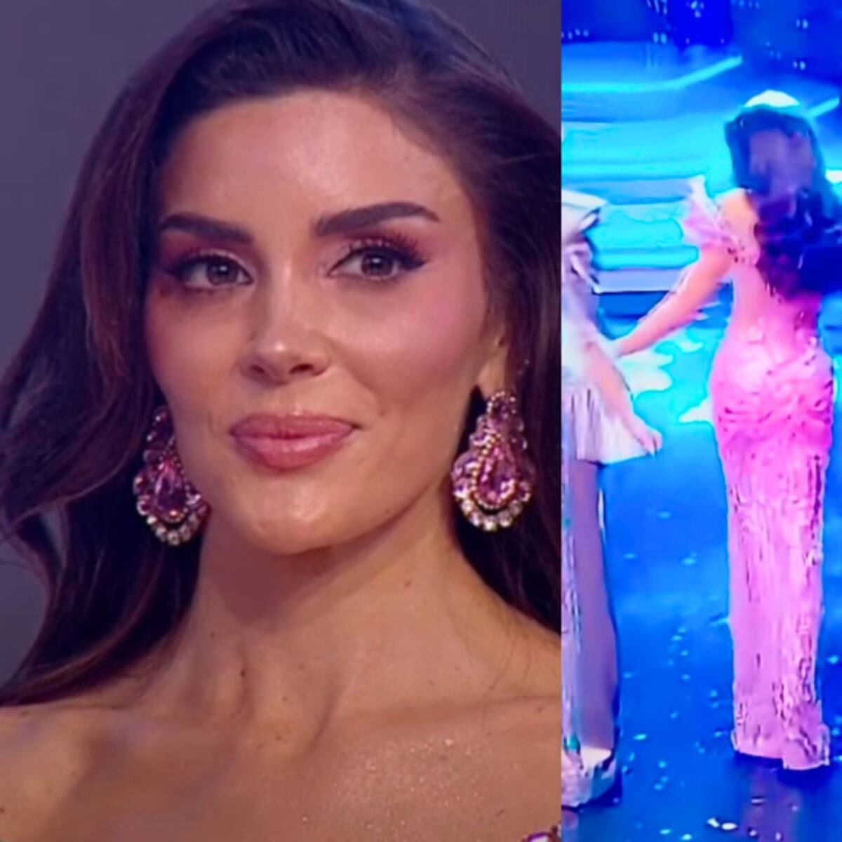 Figura de TV lanza inesperada teoría tras caída de Cata Vallejos en Miss Universo: “Le echaron aceite a la hue...”