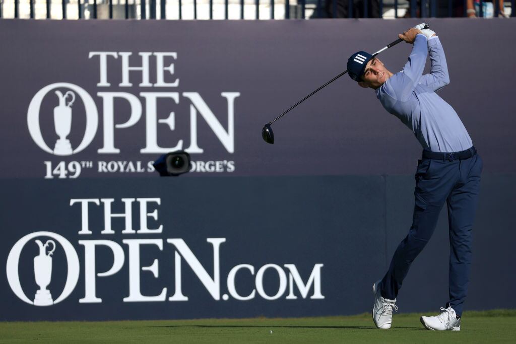Joaquín Niemann arrancó su participación en el US Open de Golf