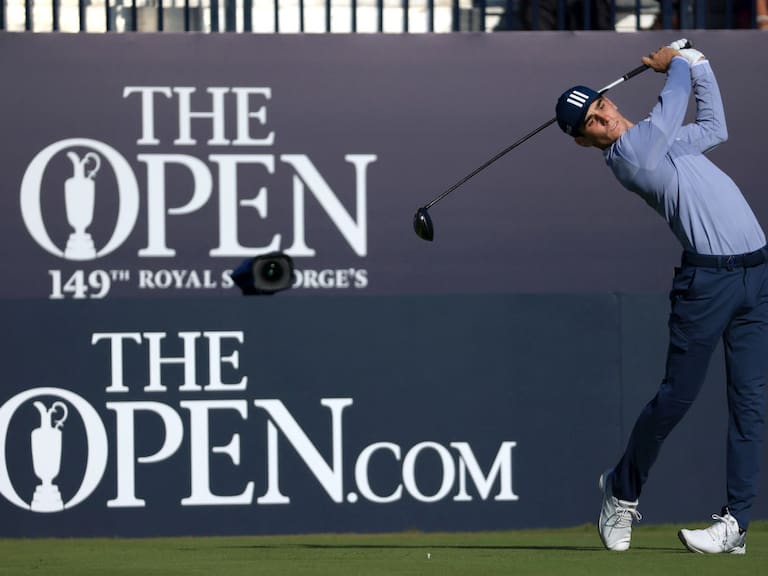 Joaquín Niemann arrancó en el top 30 del The Open Championship
