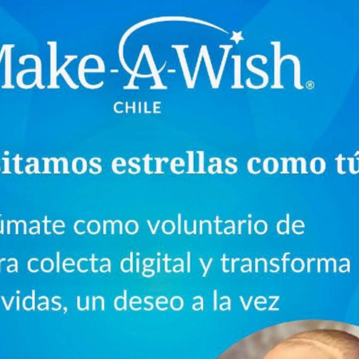 Make a Wish Chile realizará colecta digital por el Mes del Niño y la Niña