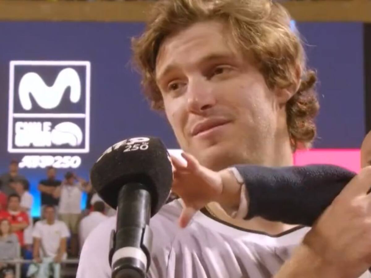 Nicolás Jarry protagonizó tierno momento con su hijo tras consagrarse campeón del ATP de Santiago