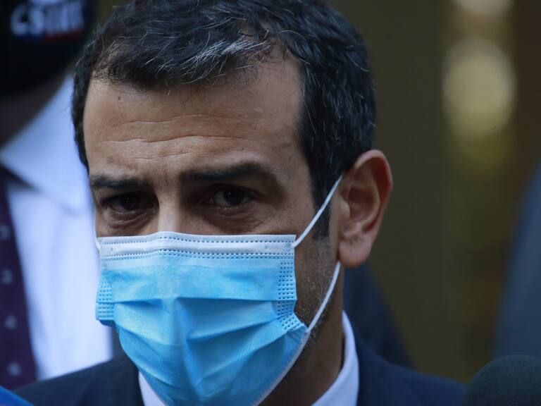 2 de marzo del 2021/SantiagoEl ministro del Interior, Rodrigo Delgado, se reúne con Comité Ejecutivo de la CPC. Participan: el presidente de la CPC, Juan Sutil, y los representantes de las 6 ramas: SNA, CNC, Sonami, Sofofa, CChC, Abif.
FOTO: KARIN POZO/AGENCIAUNO