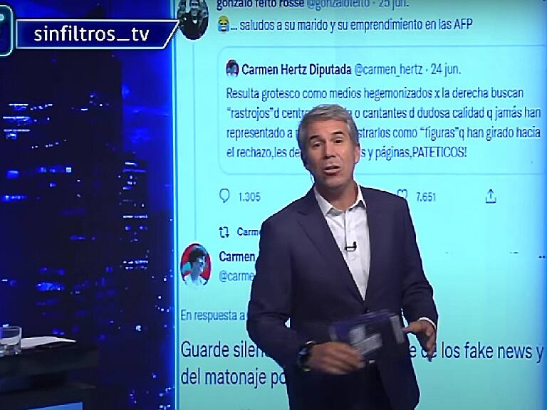 Gonzalo Feito se refirió a su cruce de palabras con Carmen Hertz: «Estaba en la casa tranquilo»