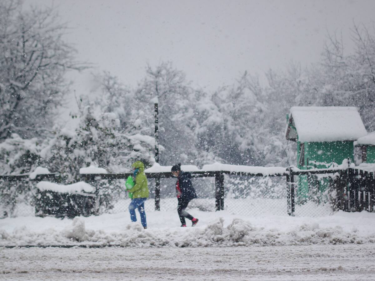 Senapred declara Alerta Amarilla en región de Aysén ante pronóstico de lluvias, nieve y fuertes vientos