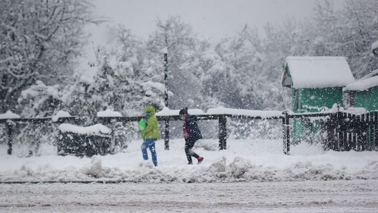 Senapred declara Alerta Amarilla en región de Aysén ante pronóstico de lluvias, nieve y fuertes vientos