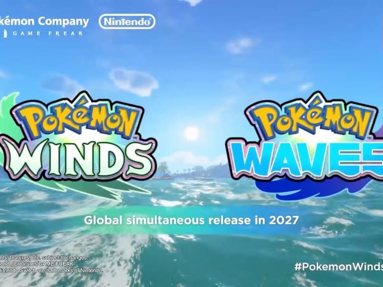 Presentan el nuevo “Pokémon Winds & Waves” para Nintendo Switch 2: revisa aquí el primer tráiler