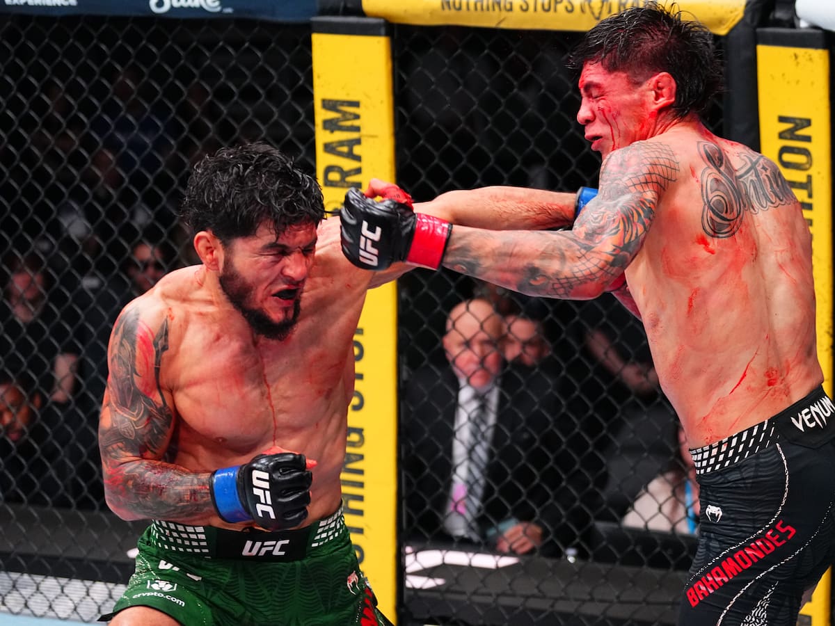 Un baño de sangre: la brutal herida que le costó la derrota al “Jaula” Bahamondes en la UFC