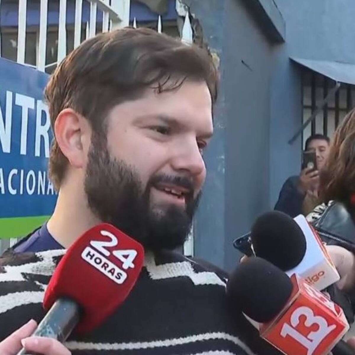 “Está bien y sanita”: las primeras declaraciones del Presidente Boric tras el nacimiento de su hija Violeta