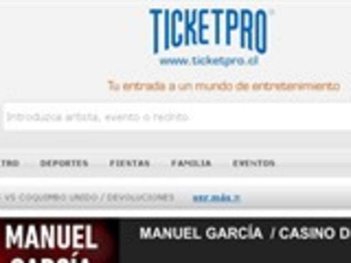 Justicia condena a Ticketpro por cláusulas abusivas en su página web