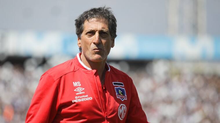 05 DE OCTUBRE DE 2019/SANTIAGODT de Colo Colo Mario Salas durante el partido valido por la fecha 9 de la segunda rueda del Campeonato Nacional AFP PlanVital 2019, entre Colo Colo vs Universidad de Chile, disputado en el Estadio Monumental.
FOTO: JAVIER VERGARA/AGENCIAUNO