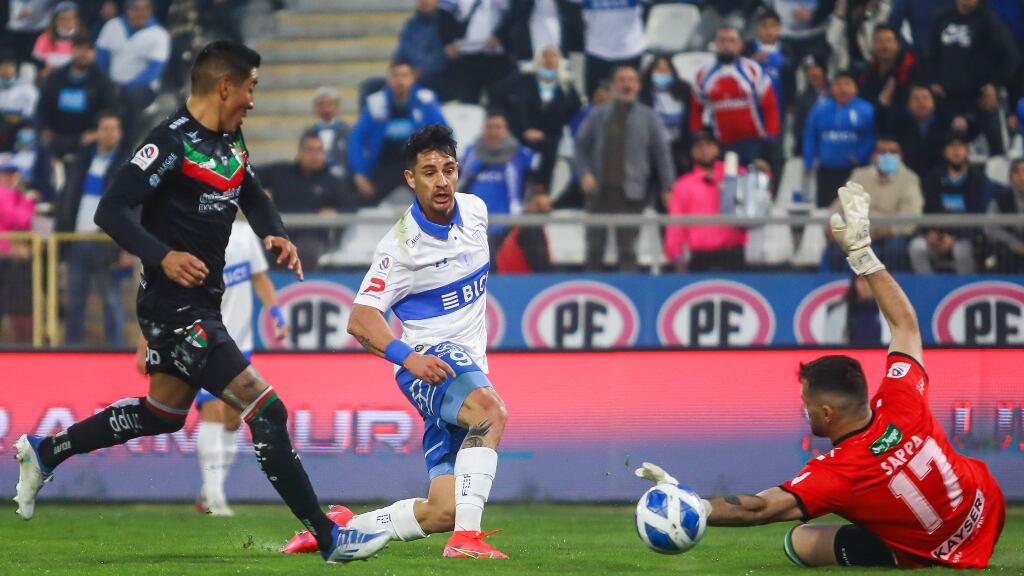 La UC y Palestino protagonizaron un intenso empate sin goles por el Campeonato Nacional 2022