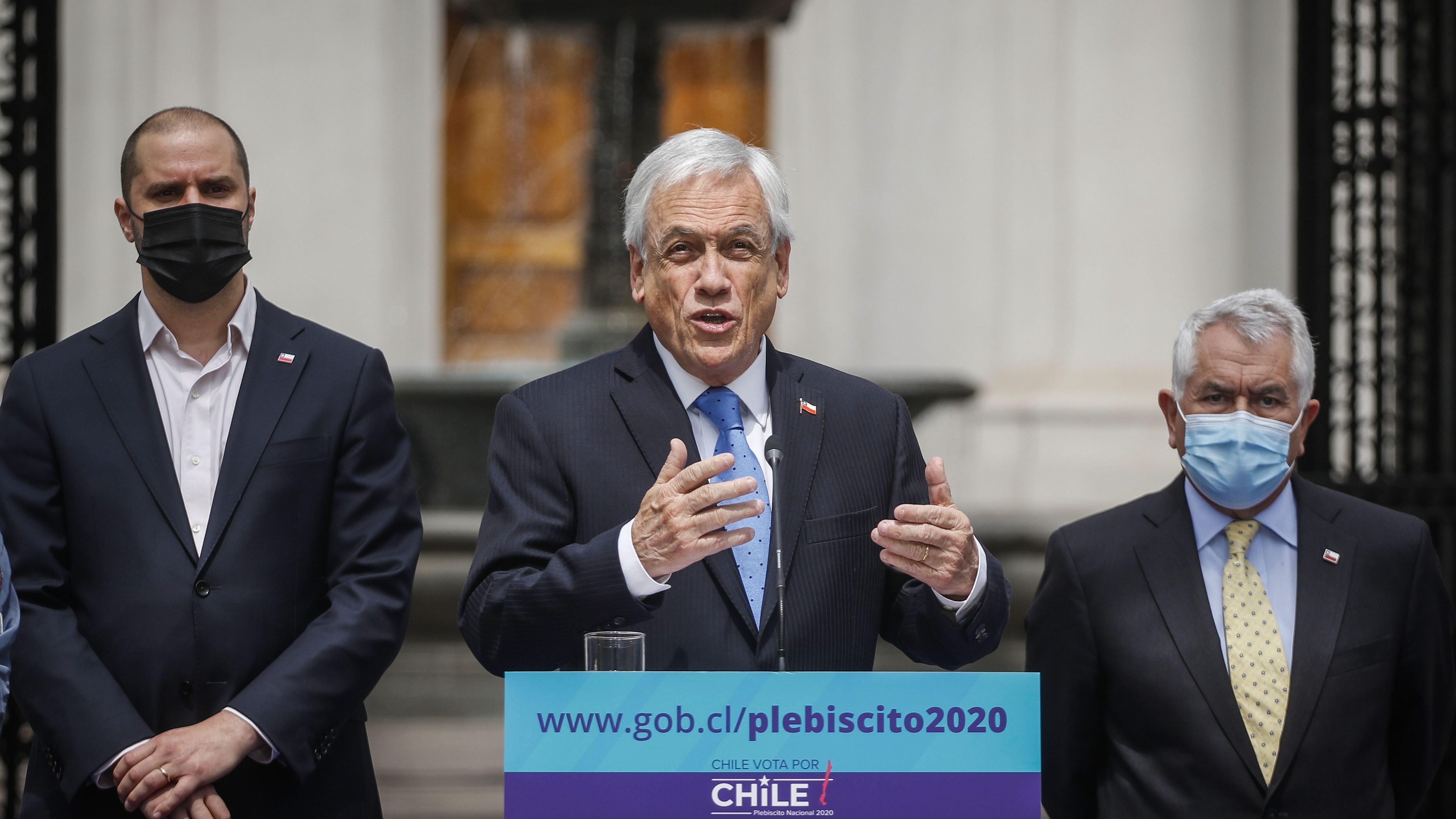 Presidente Piñera reiteró su total apoyo a Carabineros