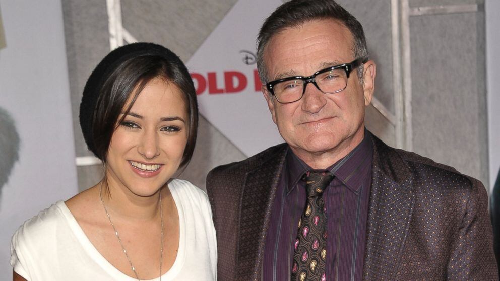 Zelda y Robin Williams