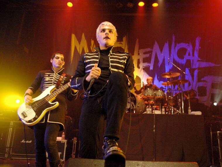 My Chemical Romance during MySpace's The List Presents Free Concert with My Chemical Romance at Avalon - October 5, 2006 at Avalon in Hollywood, California, United States. ***Exclusive*** (Photo by Jeff Kravitz/FilmMagic)