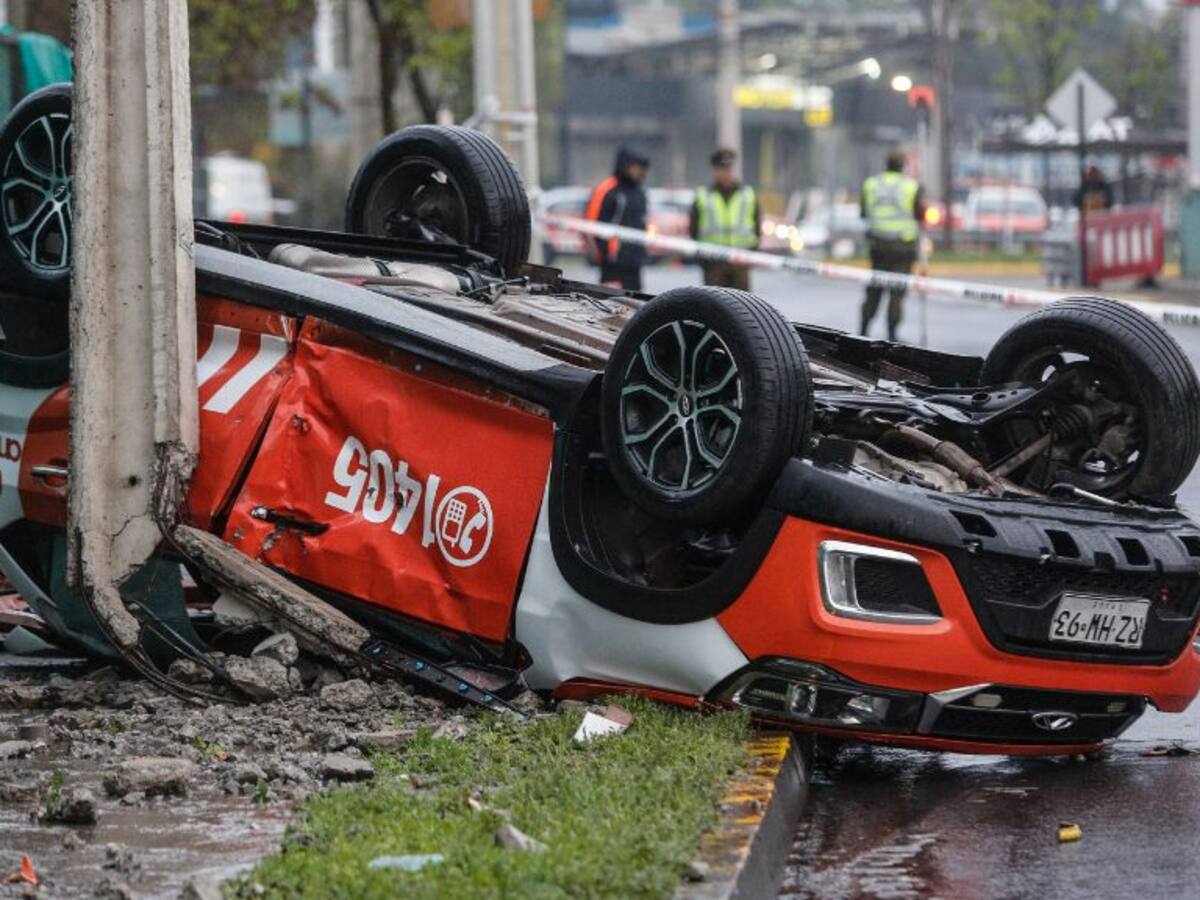Funcionario de seguridad municipal de Lo Barnechea muere tras volcar en medio de procedimiento policial