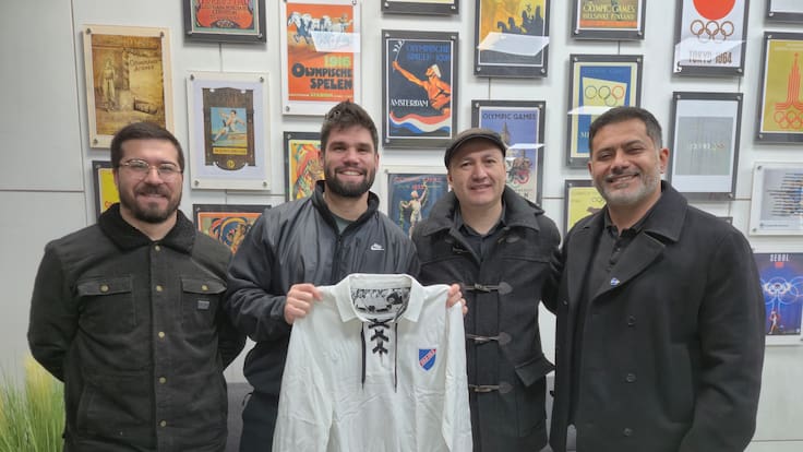 Rodrigo Rojas es nombrado embajador del Club Social y Deportivo Colo Colo