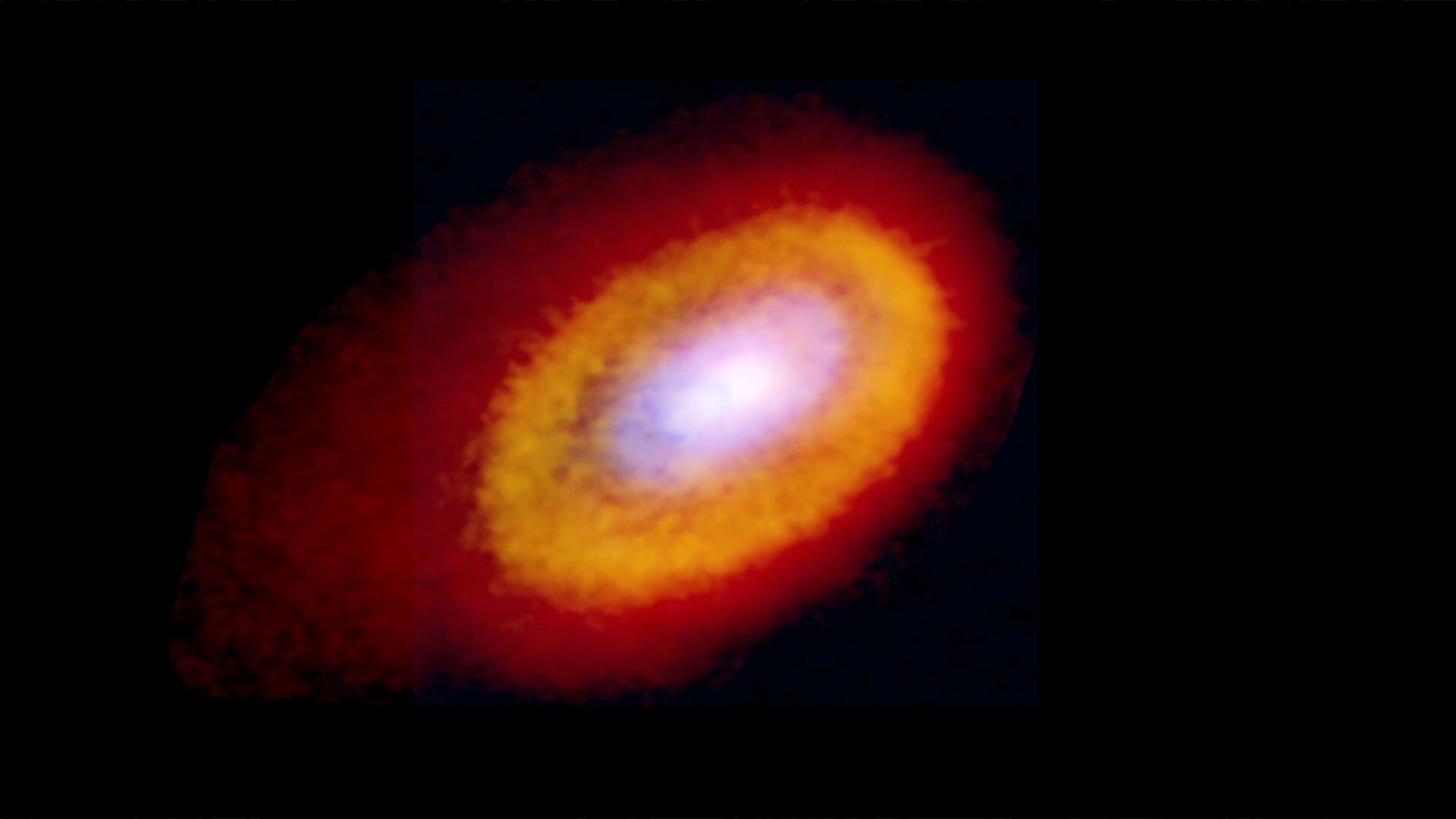 Elias 2-27 Dust and 13CO and C18O emissions composite image