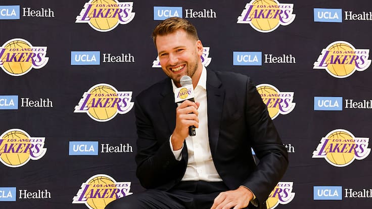 Luka Doncic renovó con los Lakers y tuvo un gran gesto que conmueve más allá de la NBA