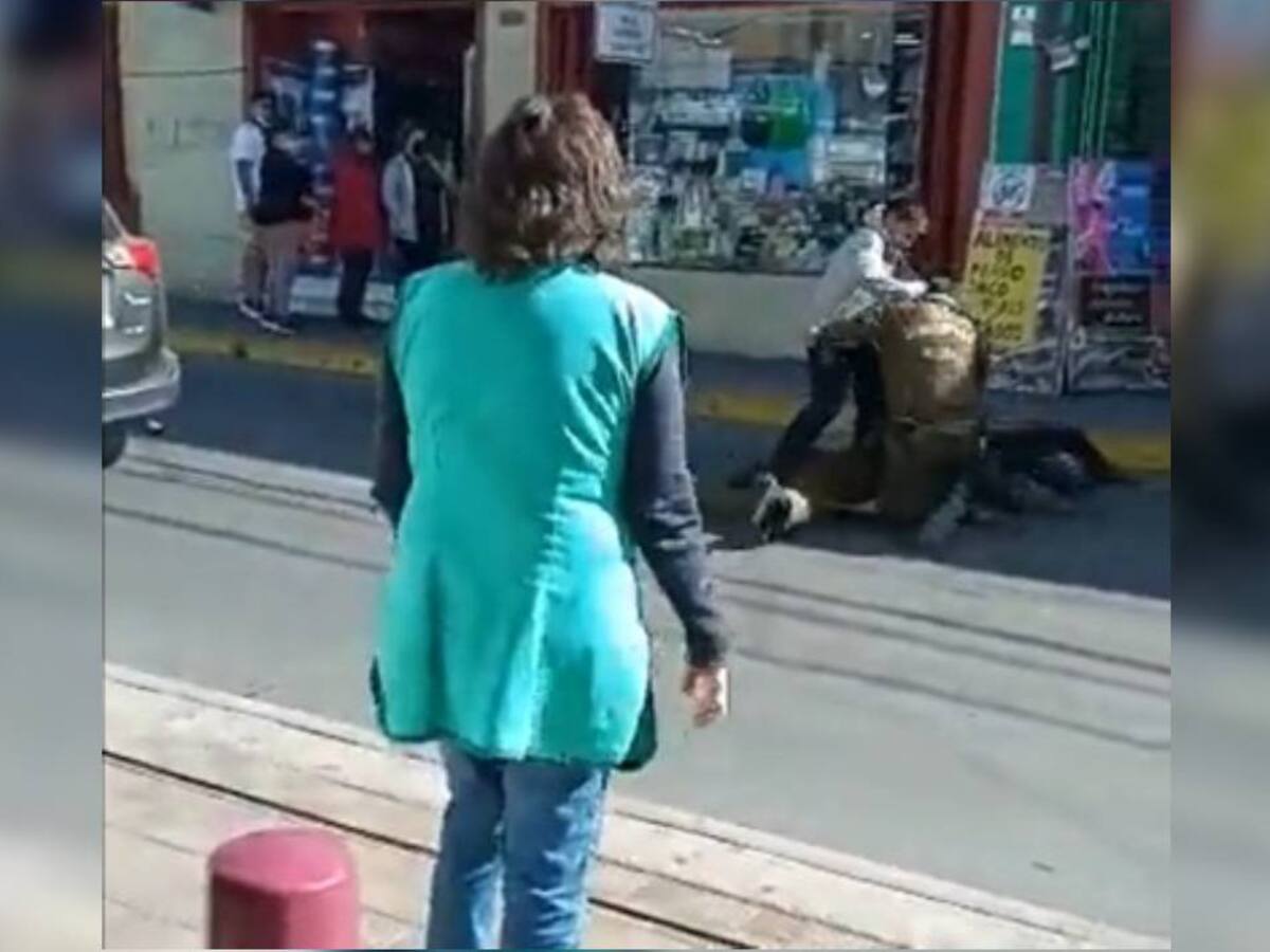Vecinos ayudaron a detener a delincuente que agredió a carabinero en Coquimbo