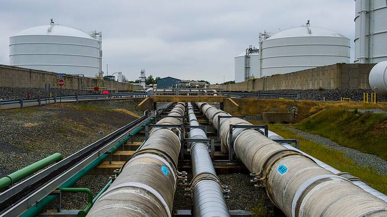 Un terminal de gas licuado natural en Lusby de Maryland