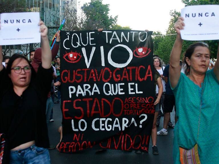 Gustavo Gatica: «Todos los asesinatos, mutilaciones, torturas y violaciones no pueden quedar impunes»