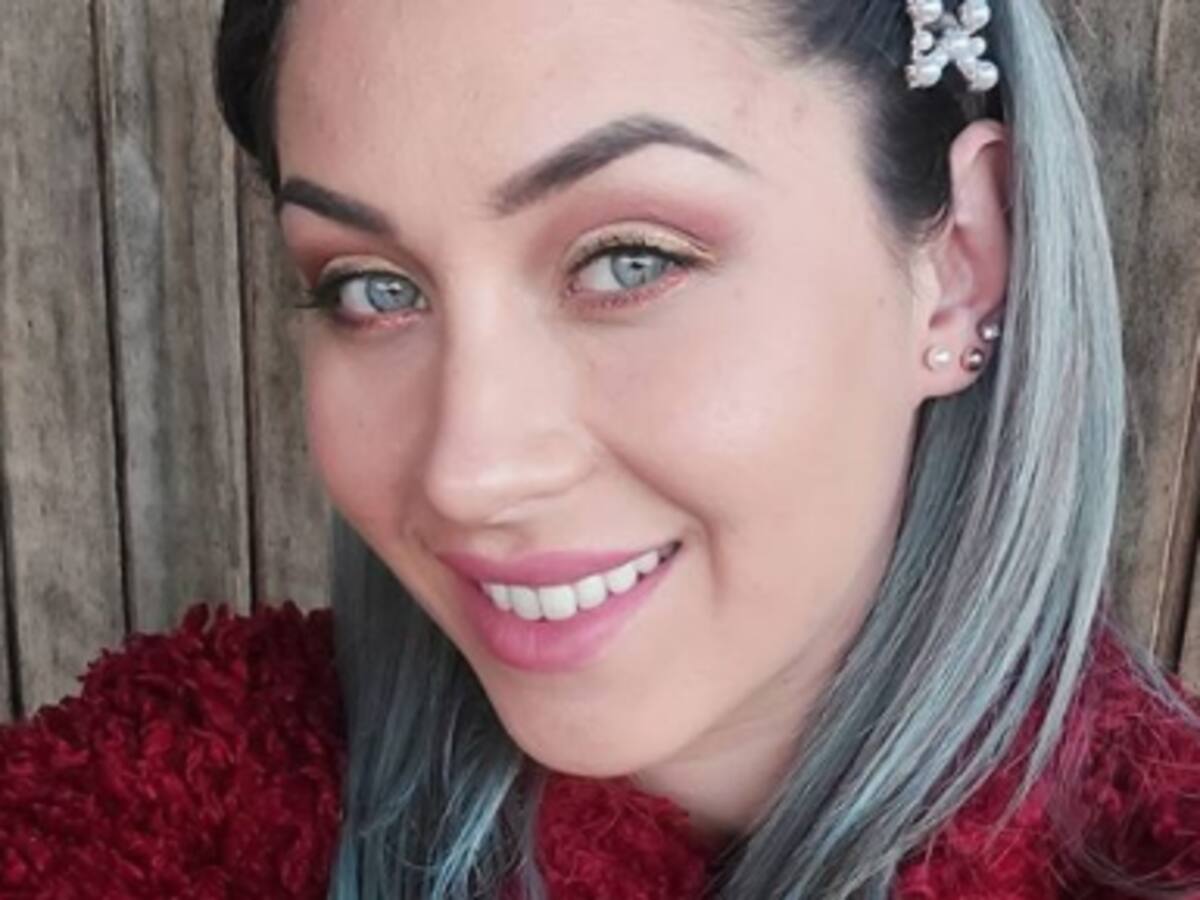 Ingrid Aceitón compartió tierna postal mostrando sus cuatro meses de embarazo
