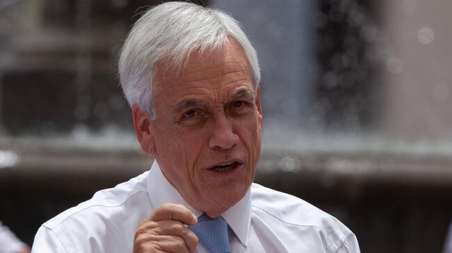 28 de Enero de 2022/SANTIAGOEl presidente de la republica, Sebastian Piñera, Acompañado de distintas autoridades gubernamentales y de adultos mayores, anuncia la publicacion de la Pension Garantizada Universal, iniciativa que beneficiara a 2,5 millones de personas
FOTO: LUKAS SOLIS/AGENCIA UNO