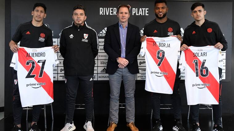 Pablo Solari es presentado oficialmente en River Plate: "Todo es muy intenso a comparación de donde estaba"