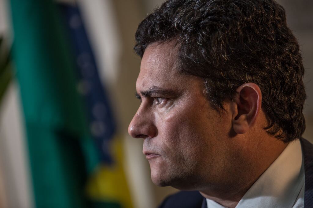 El ministro de justicia y seguridad pública brasilero Sergio Moro