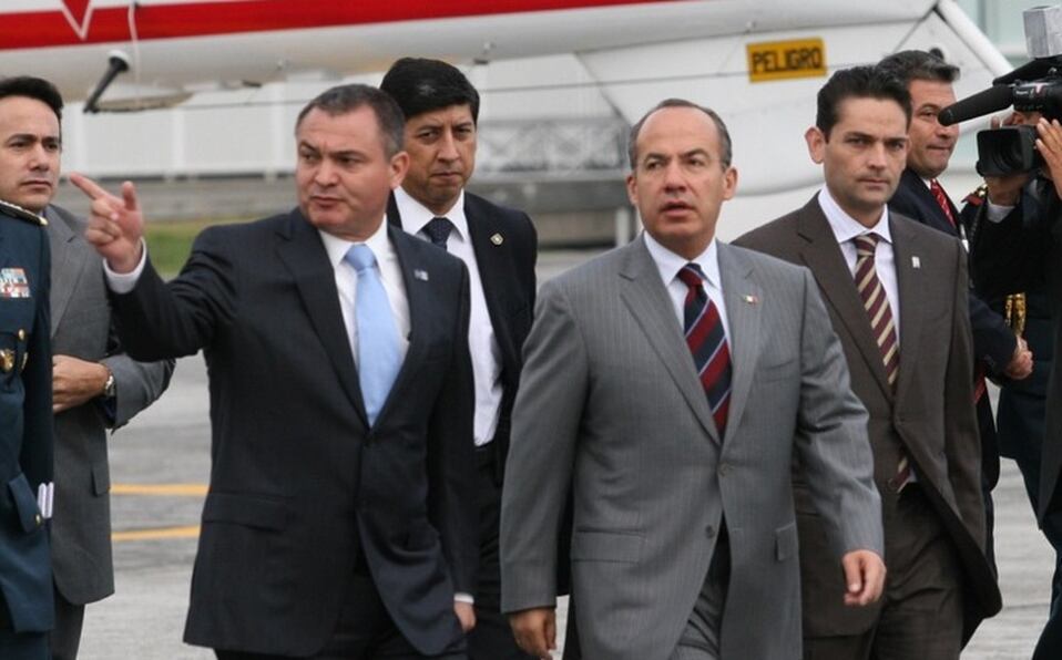Genaro García y Felipe Calderón