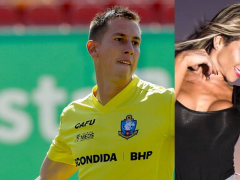 Nicole Luli Moreno y el arquero Nacho González