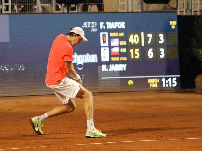 Nicolas Jarry perdió un partido de infarto ante Frances Tiafoe en el Chile Dove Men+Care Open