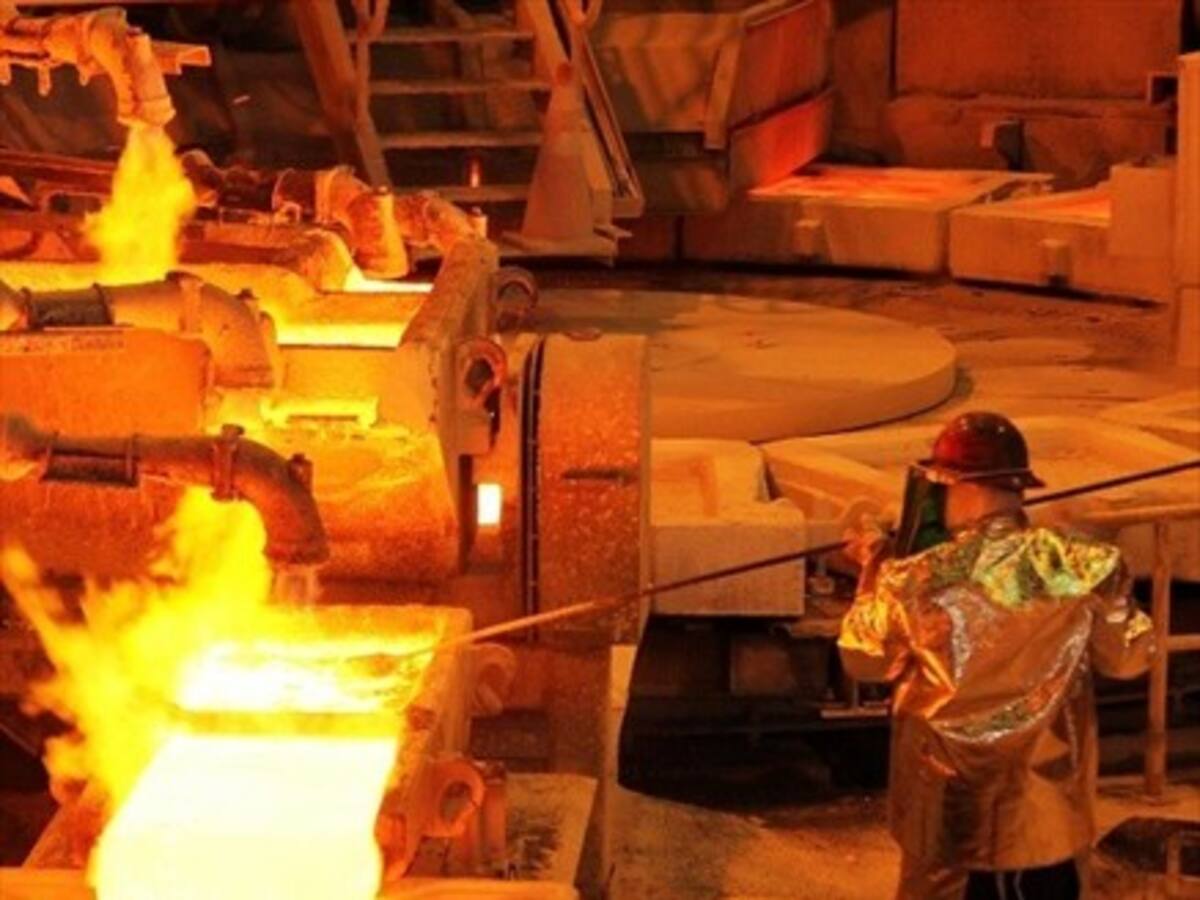 Producción de cobre registró su mayor caída en ocho años