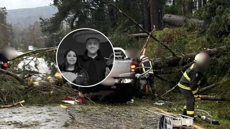 Murieron en plena carretera: quiénes eran las dos primeras víctimas fatales del sistema frontal en Chile